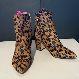 Faux Fur Sam Edelman Cheetah Booties